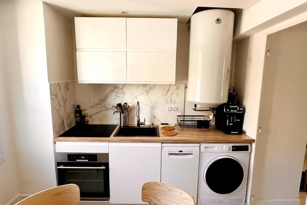 Appartement 3 Chambres + Parking A Lyon 7 외부 사진